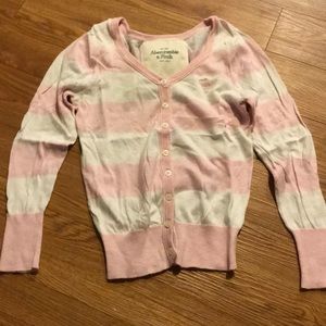 Pink Striped Sweater